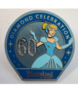 Disney DLR Disneyland 60th Diamond Celebration Cinderella Pin - €16,99 EUR