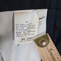 Dickies RN#20697 Boys Black Pleated Front Uniform Pants Size 8H/25W (25×20) image 5