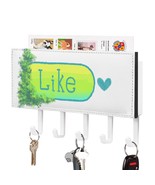 Mondxflaur Wall Mounted Key Hook for Front Door Wall Entryway Key Hanger... - $23.31 CAD