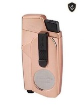Vector - Xcaliber Double Flame Lighter w/Cutter CopperGold - VECTXCALIBU... - $48.49
