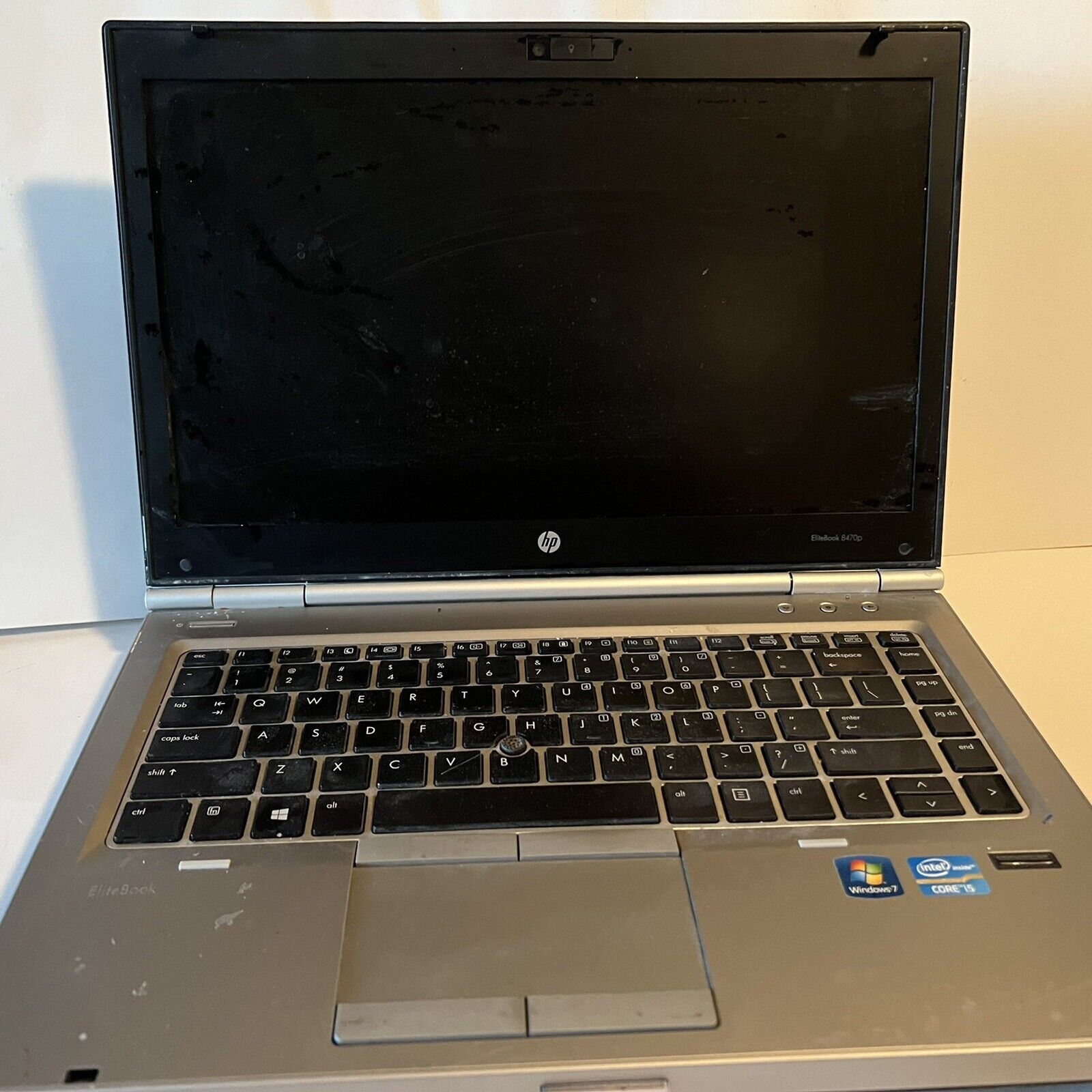 Primary image for HP ELITEBOOK 8470P Laptop  Core i5 For parts only No Hard drive Not Working