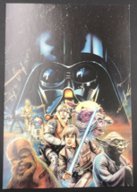 Star Wars Empire Strike Back 376-008 Classico SF Luke Yoda Artoo 6&quot; x 4&quot; - £7.52 GBP