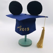 Disney Parks Mickey Mouse Ears Purple Graduation Cap Class of 2019 /w Ta... - $12.19