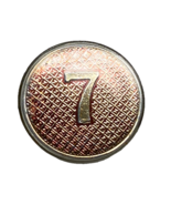 WWII, 7th REGIMENT, NEW YORK NATIONAL GUARD, PLASTIC COLLAR DISK, ENLIST... - $15.00