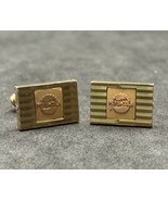 Vintage Pepsi-Cola Gold Tone Cufflinks 1950s Corporate Gift Rare - $242.15 CAD