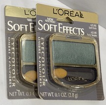 3X L&#39;oreal Soft Effects Eye Color Shadow - Azure Soft Perle - 0.08 oz - £22.32 GBP