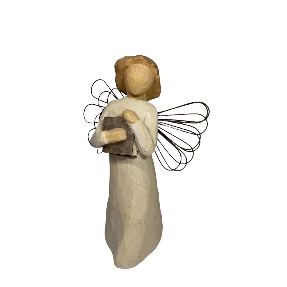 Willow Tree Angel of Learning Figurine Susan Lordi Demdaco 1999 Teacher Gift - $9.60