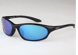 Onos Grand Lagoon 114BG200 BLUE MIRROR Polarized +2.00 Bifocal Sunglasses - £97.56 GBP