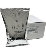FROTHY CAPPUCCINO TOPPING 6 X 2 LB BAGS  POWDER MILK TOPPING CREAMER - $99.84 CAD
