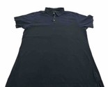 Structure Mens Black Polo Short Sleeve Shirt Size XL Collared - £15.12 GBP