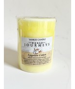 Yankee Candle EGYPTIAN COTTON Scented Candle New World Journeys - $19.80