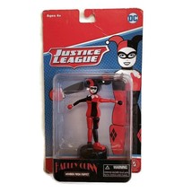 DC Comics WB Entertainment Justice League Harley Quinn Wooden Push Puppet Age 4+ - £8.79 GBP