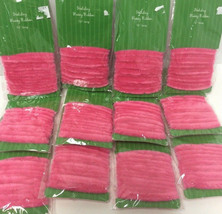 Lot of 12 Packs PINK FUZZY RIBBON 72&quot; ea Party Favor Scrapbook Gift Wrap crafts - £6.63 GBP