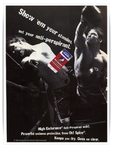 Old Spice Anti-Perspirant Deodorant Boxing Vintage 1999 Print Magazine Ad - $9.70