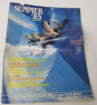 South Dakota Black Hills Badlands 1985 Travel Magazine Maps Articles Ads... - £11.91 GBP