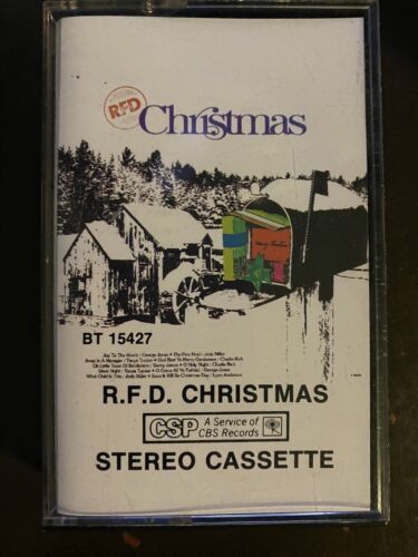 Primary image for Very Good R.F.D. Christmas Stereo Cassette CBS Records BT 15427 George Jones