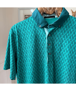 Greyson Snake Diaries Rabbit Foot Mens Golf Polo Shirt Green $110 L - $84.32 CAD