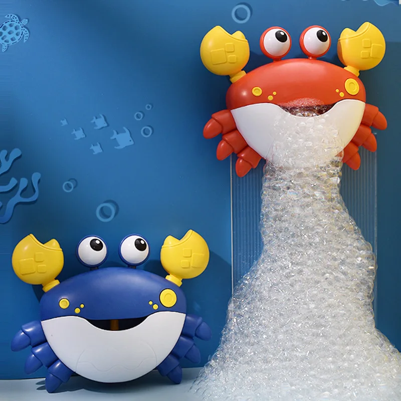 Bubble Crabs Baby Bath Toys Funny Toddler Bath Bubble Maker Swimming Pool - £30.35 GBP