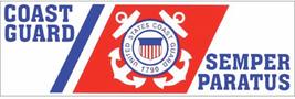 Coast Guard/Semper Paratus Bumper Sticker - Veteran Owned Business - $5.00