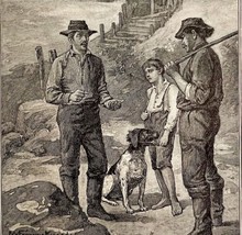 1904 Finding Gold In California Mining History Art Print Farmland DWN10F - £21.60 GBP