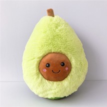 20CM Cartoon Cute Fruit Avocado Stuffed Plush Doll Toy Avocado Cushion Pillow Ki - £7.83 GBP
