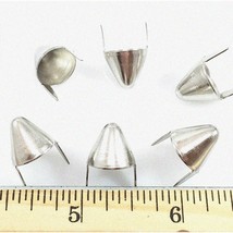 Nickel-Finished Steel Nailhead Spots: Cone-Shaped Studs - 2 - $49.49