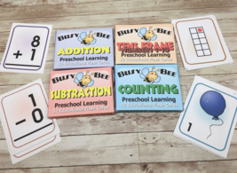 Flashcard Bundle - Busy Bee Preschool Learning - 4 Decks - Educational #3 - £25.69 GBP