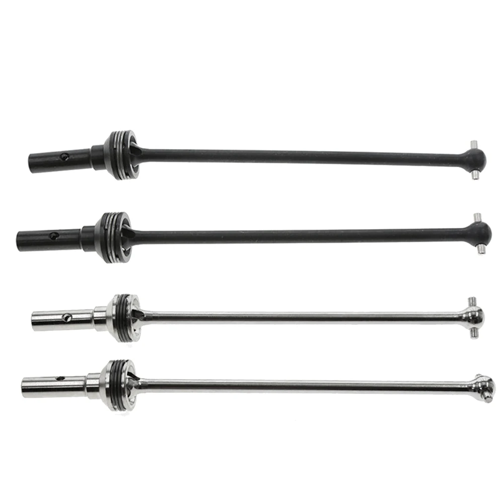 2Pcs Medium Carbon Alloy Steel Front and Rear universal Drive Shaft CVD for 1/8 - £19.64 GBP