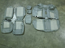 New Genuine OEM Mitsubishi Galant Leather Seat Cover 2008-2012 Grey Complete Set - £163.48 GBP
