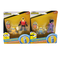 Imaginext Minions Rise of Gru Lot New Bob &amp; Svengence Stuart &amp; Belle Bottom - £15.81 GBP