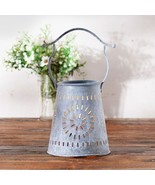 Farmhouse Wax Warmer in Weathered Zinc with wax chunks - $65.64 CAD