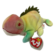 Ty Beanie Baby Iggy The Iguana Regular Size Vintage 1997 Retired Excellent - $7.32