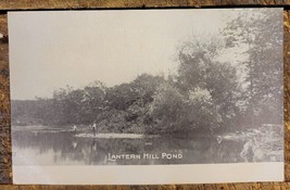 Lantern Hill Pond, Ledyard Ct. - 1901-1907 Postcard - £4.54 GBP