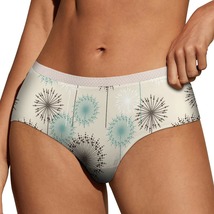 Retro Flowers Panties for Women Lace Briefs Soft Ladies Hipster Underwear - £11.18 GBP