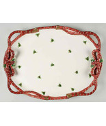 Fitz and Floyd 1988 Old World Santa Christmas XL Platter Oval 19&quot; - New - £77.03 GBP