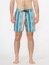 Volcom Lido Print Trunk 17&quot; Boardshort Size S - $716.15 MXN