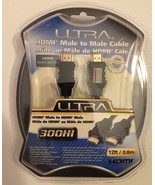Ultra HDMI Cable 300HI 12 ft High Speed-New - £11.78 GBP