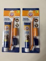 2-pack/ Arm &amp; Hammer for Pets Tartar Control Kit Dogs 3 Piece Set, Banan... - $23.95