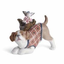 Lladro 01008381 Blossoms for the Puppy Figurine New - £327.32 GBP