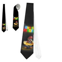 Necktie Mario Luigi Yoshi DK Donkey Kong Peach Toad Goomba Boo Cosplay - £19.98 GBP