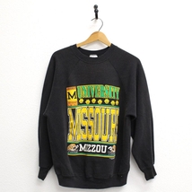 Vintage University of Missouri Tigers Mizzou Sweatshirt Medium - £67.27 GBP