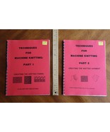 Techniques for Knitting Machines Part 1 &amp; 2 Creating The Knitted Fabric ... - $618.57 MXN