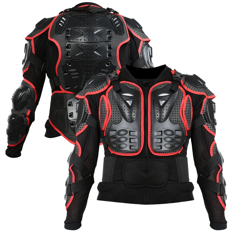 Motorcycle Full Body Armor Spine Chest Protection Gear Smart S-XL Armor - £53.60 GBP+