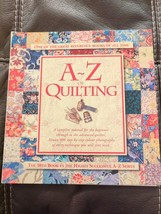 A-Z OF Quilting By Sue Gardner *Excellent Condition* Stitches Designs - $33.24