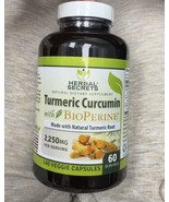 Herbal Secrets Turmeric &amp; Ginger 180 VegCaps 500 mg - $376.73 MXN