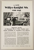 1928 Print Ad Willys-Knight Six Car with Sleeve-Valve Engine Toledo,Ohio - £10.39 GBP