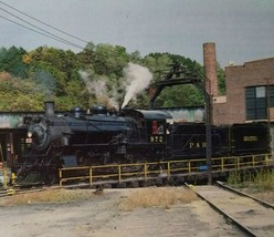 Railroad Postcard Philadelphia Reading 972 Locomotive Steam Train Audio Visual  - £13.45 GBP