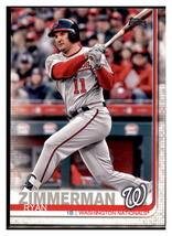 2019 Topps Ryan
 Zimmerman Washington Nationals Baseball Card NMBU1_1a - £1.52 GBP