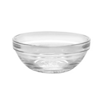 Duralex 6 cm Lys Stacking Bowl, Pack of 4, Transparent  - £15.06 GBP