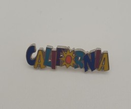 California Sunshine Colorful Collectible Souvenir Lapel Hat Pin - £13.08 GBP